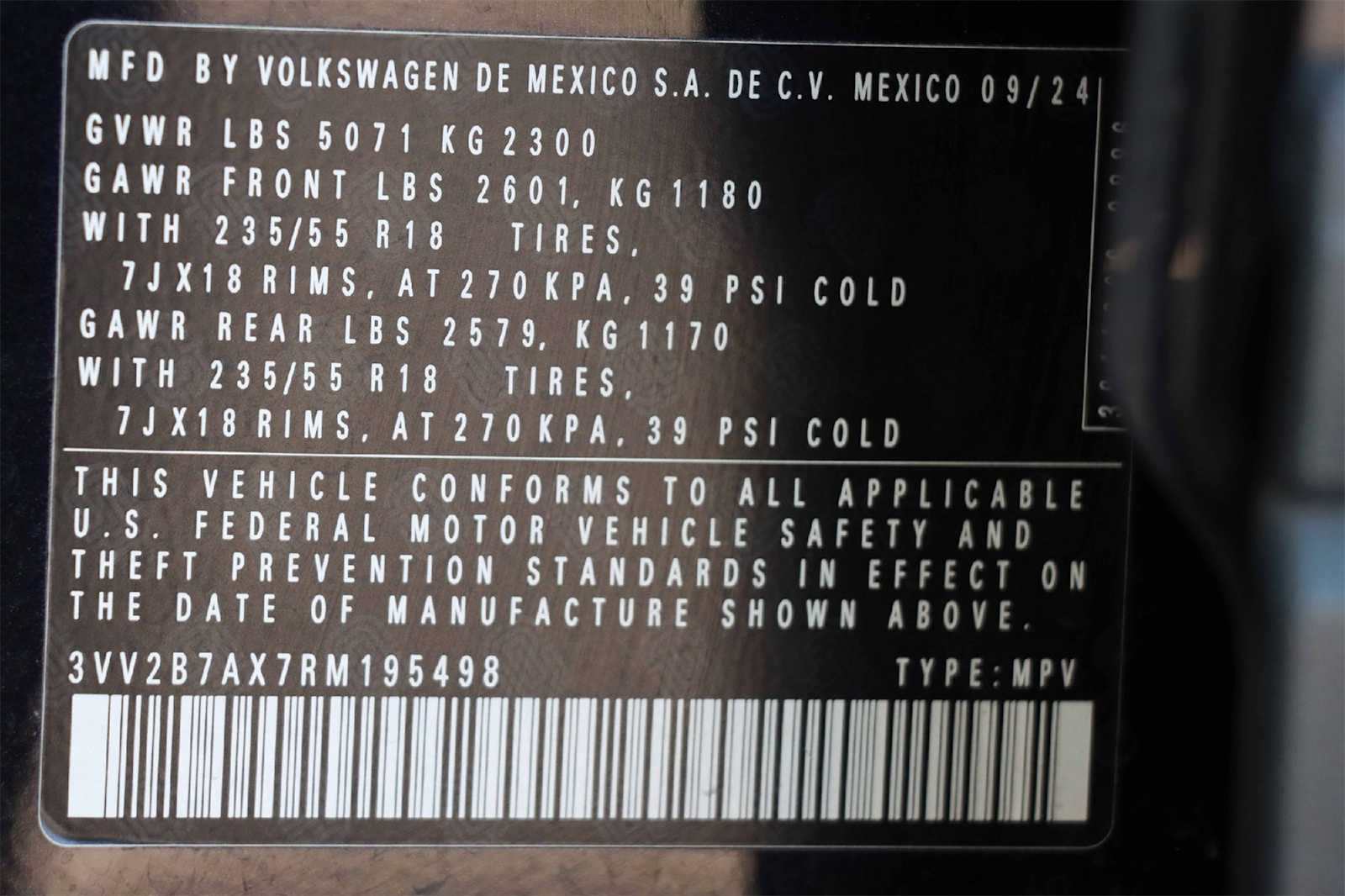 Thumbnail: 2024 Volkswagen Tiguan - 27