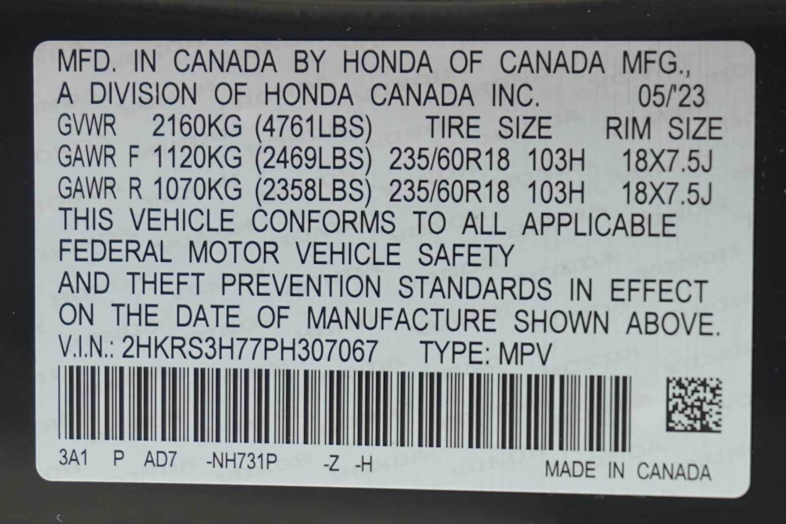 Thumbnail: 2023 Honda CR-V - 30