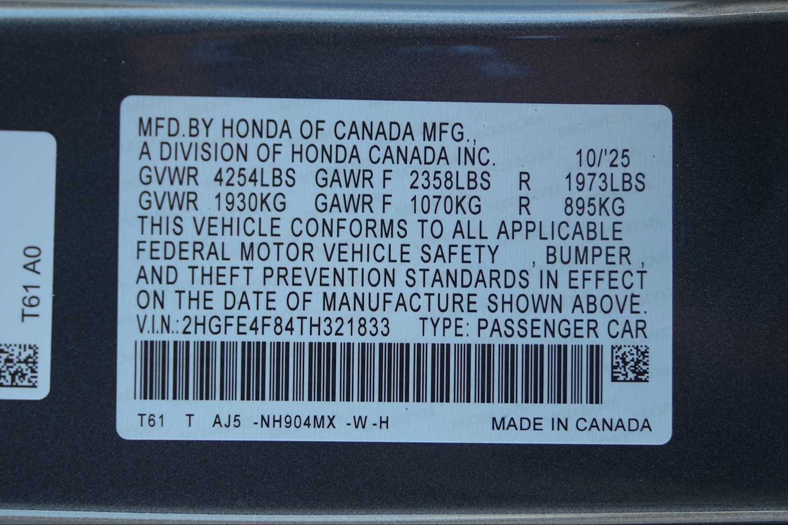 Thumbnail: 2026 Honda Civic - 21