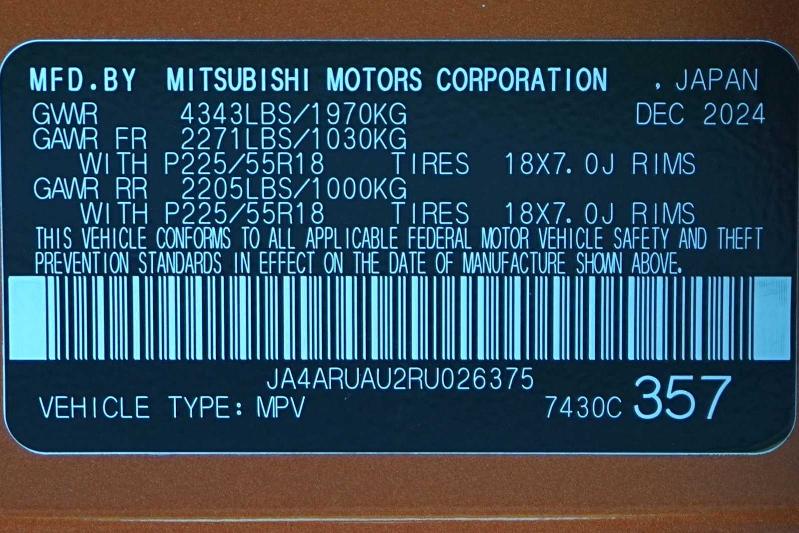Thumbnail: 2024 Mitsubishi Outlander Sport - 30