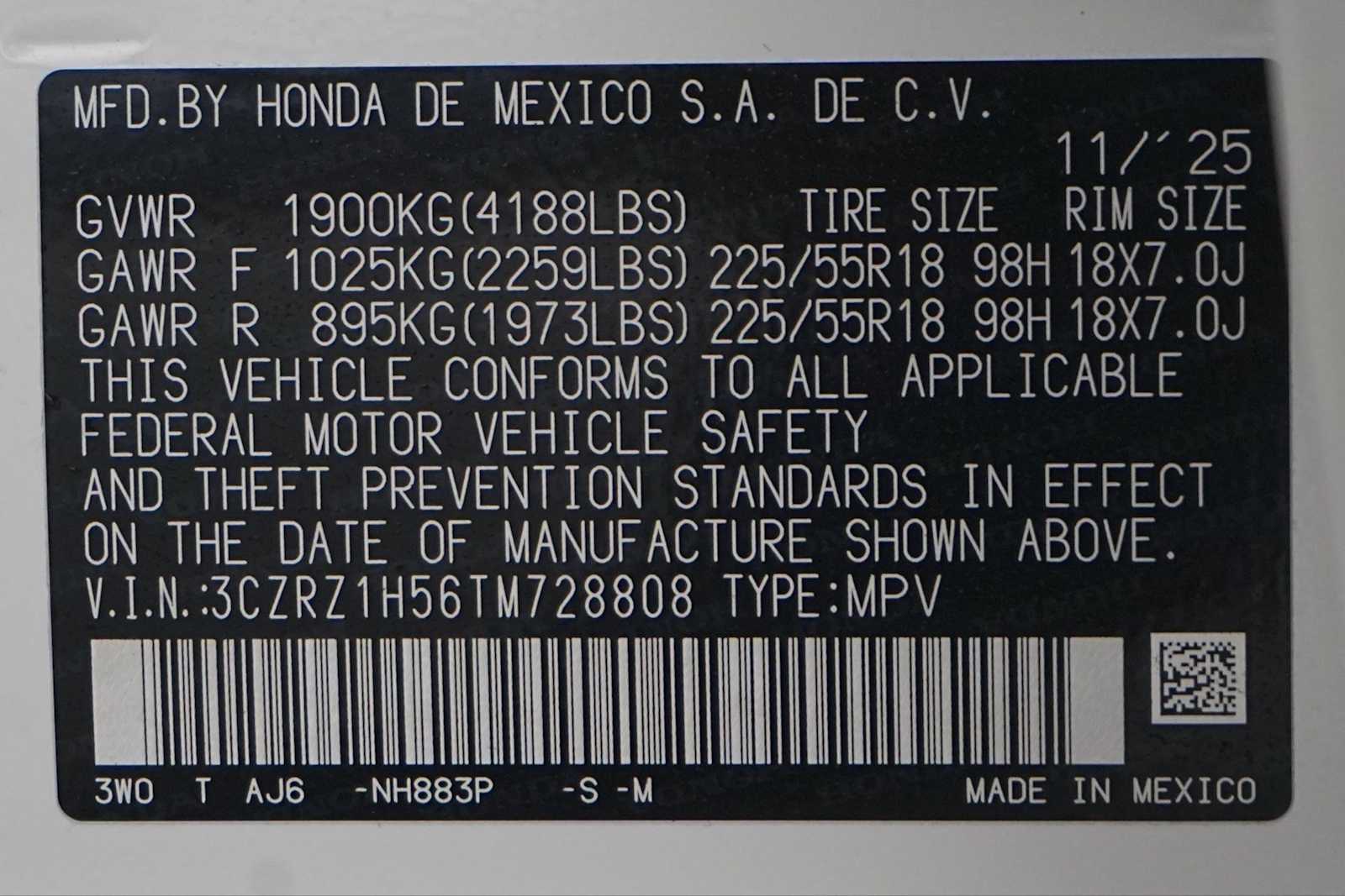 Thumbnail: 2026 Honda HR-V - 20