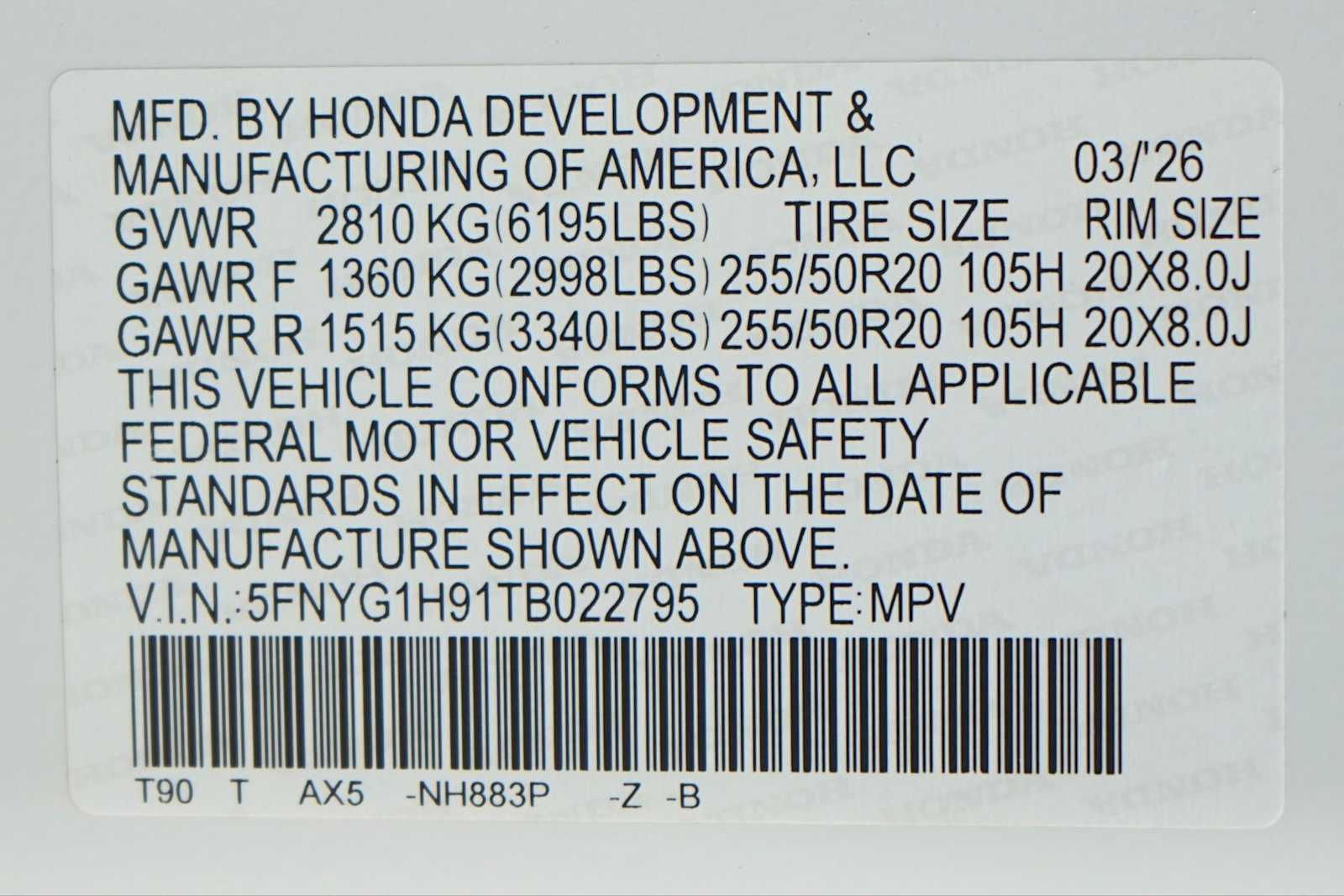 Thumbnail: 2026 Honda Pilot - 21