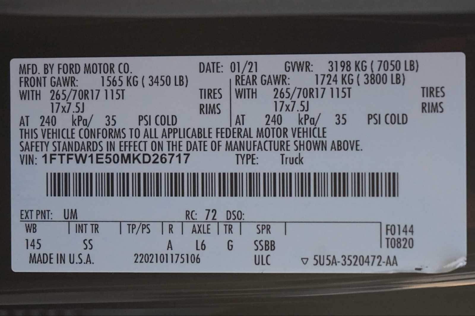 Thumbnail: 2021 Ford F-150 - 30