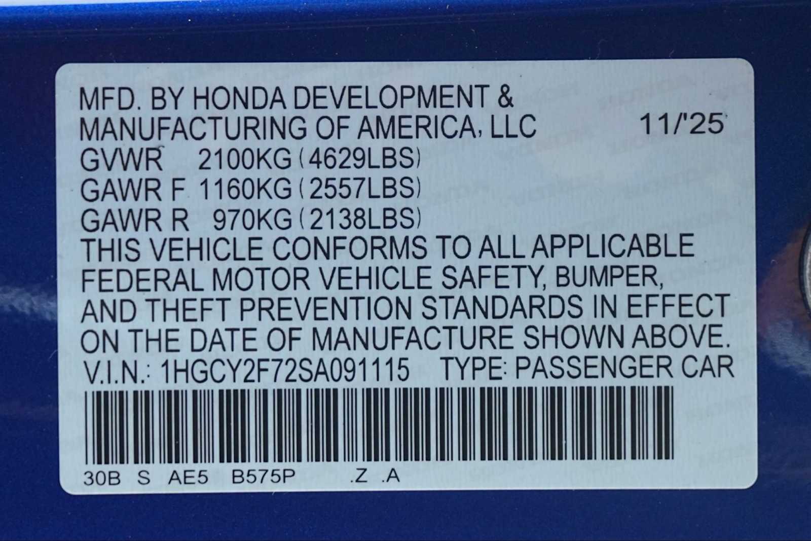 Thumbnail: 2025 Honda Accord - 21