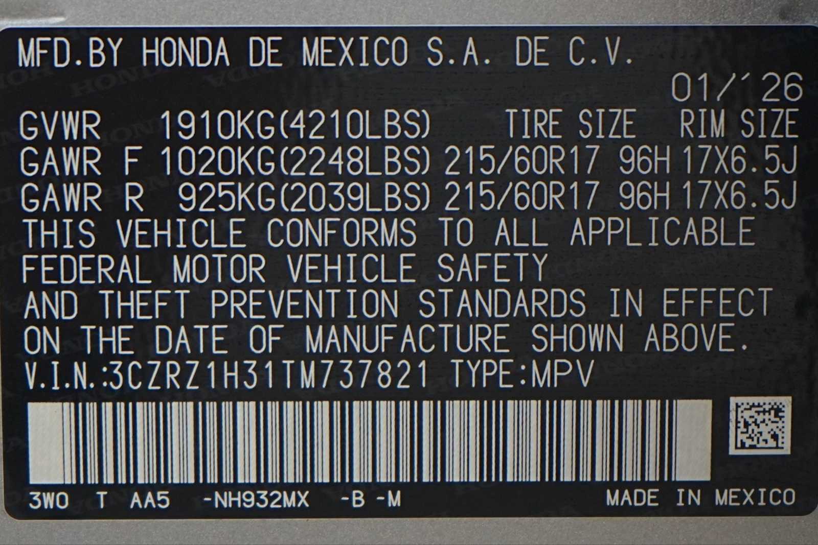 Thumbnail: 2026 Honda HR-V - 21