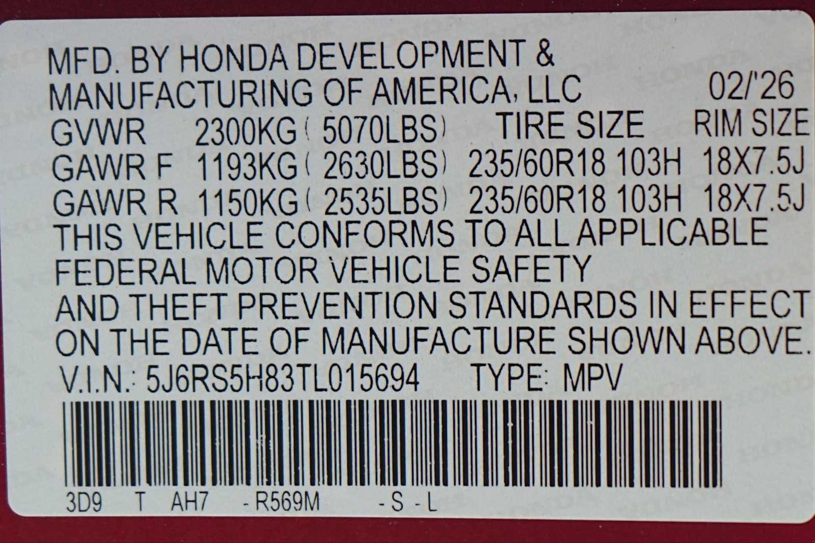 Thumbnail: 2026 Honda CR-V - 21