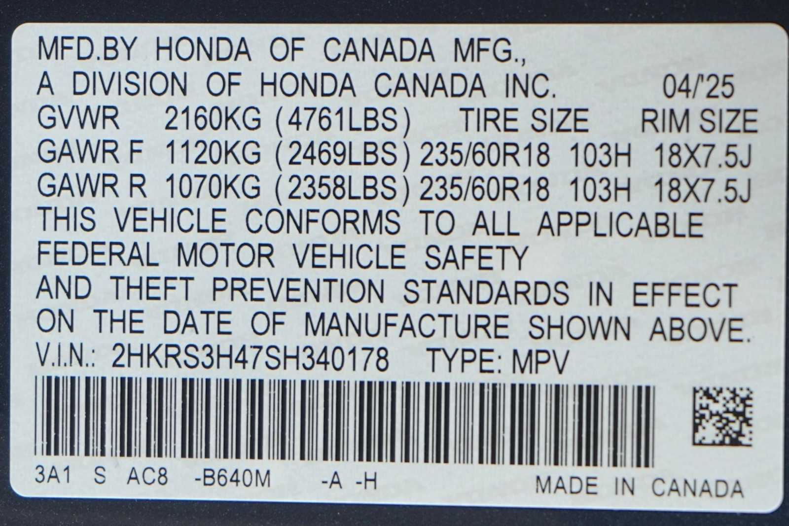 Thumbnail: 2025 Honda CR-V - 29
