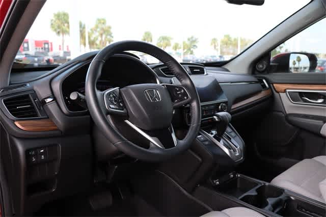 Used 2021 Honda CR-V EX-L with VIN 7FARW1H88ME002046 for sale in Houston, TX