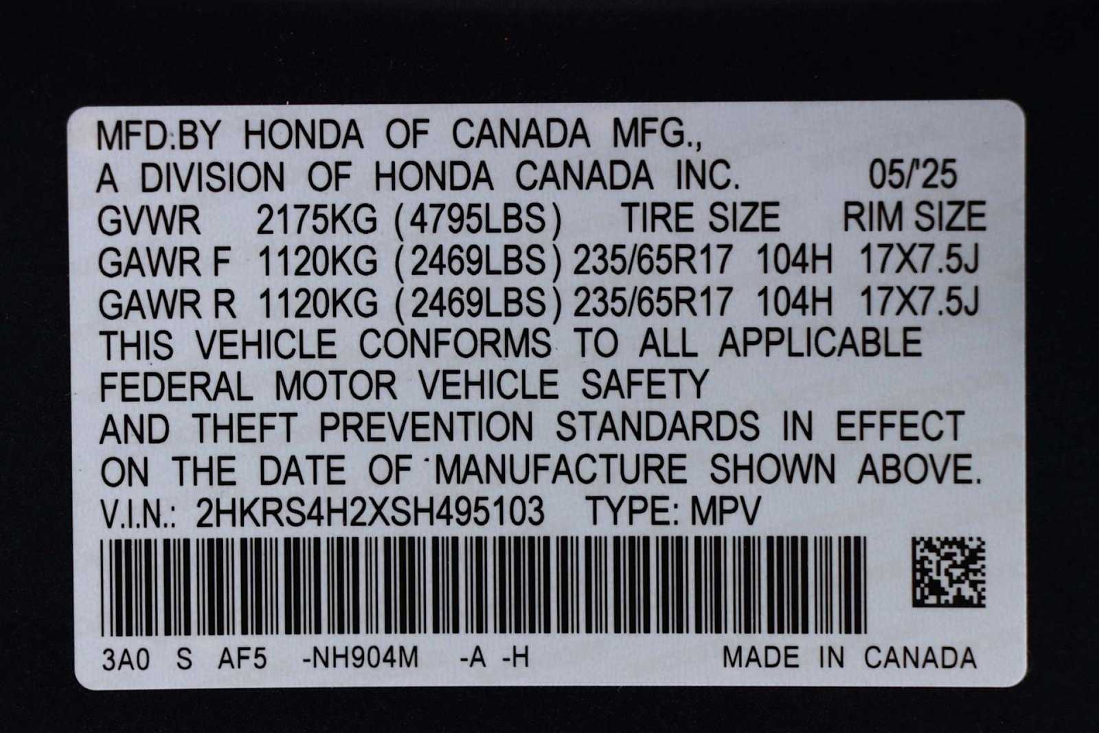 Thumbnail: 2025 Honda CR-V - 21