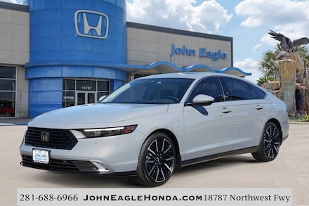 Shop New 2025 Honda Accord Hybrid Touring Sedan For Sale Houston, Texas