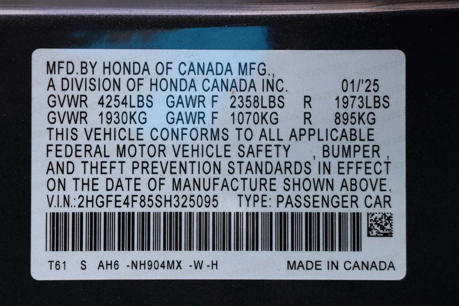 Thumbnail: 2025 Honda Civic - 27