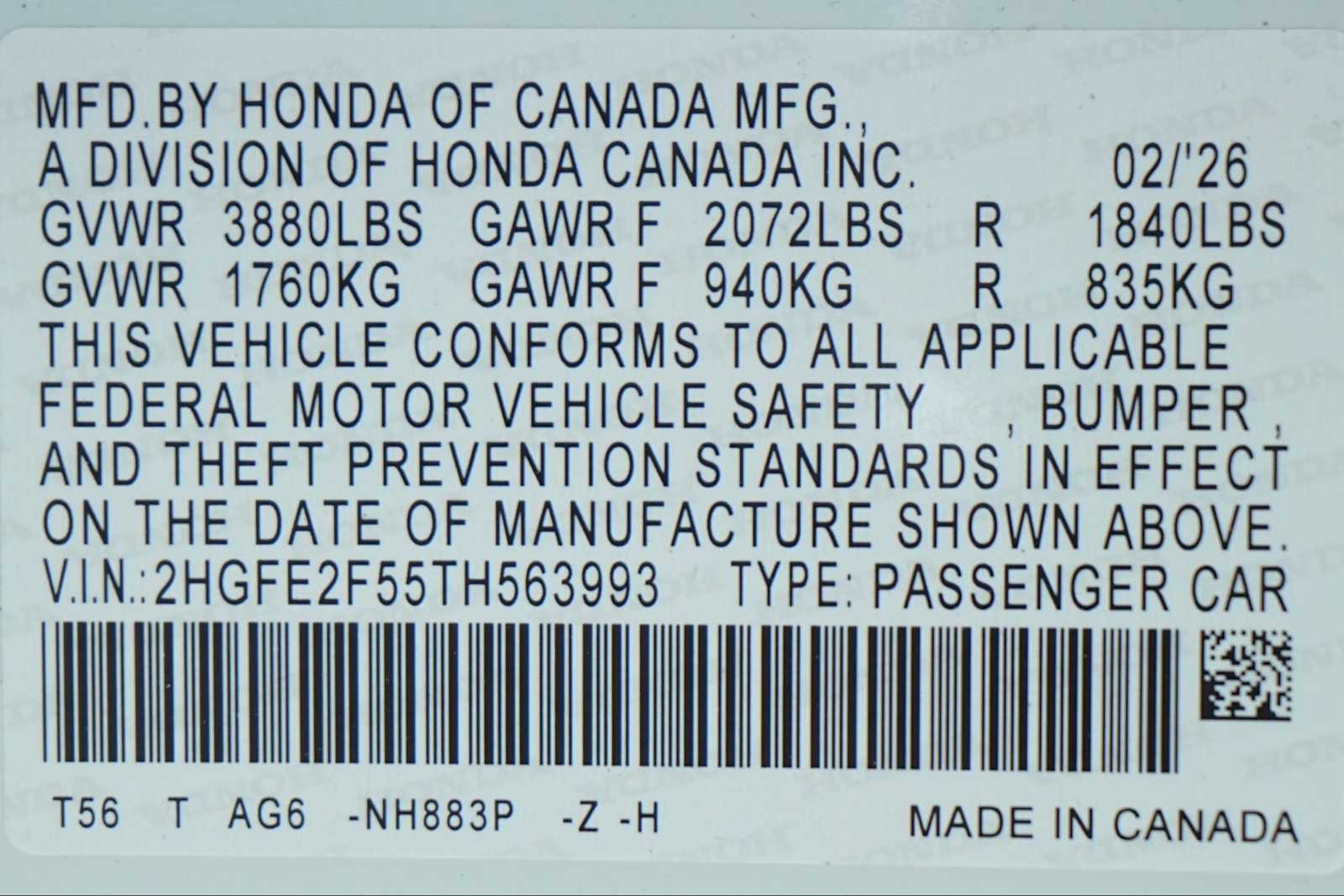 Thumbnail: 2026 Honda Civic - 21
