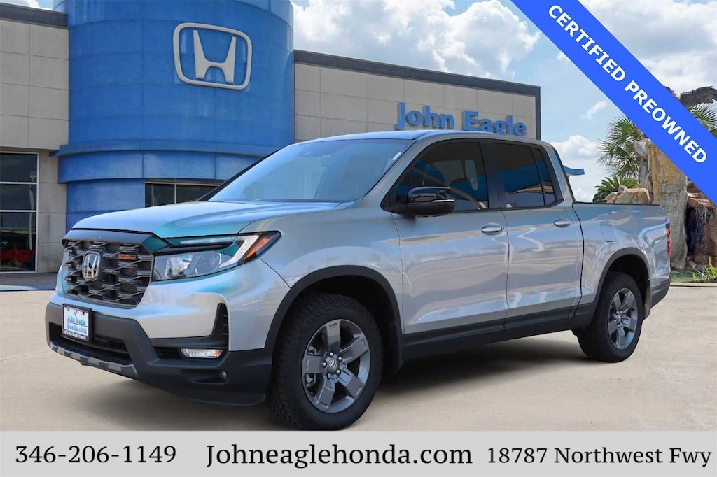 Certified 2025 Honda Ridgeline TrailSport Truck Crew Cab