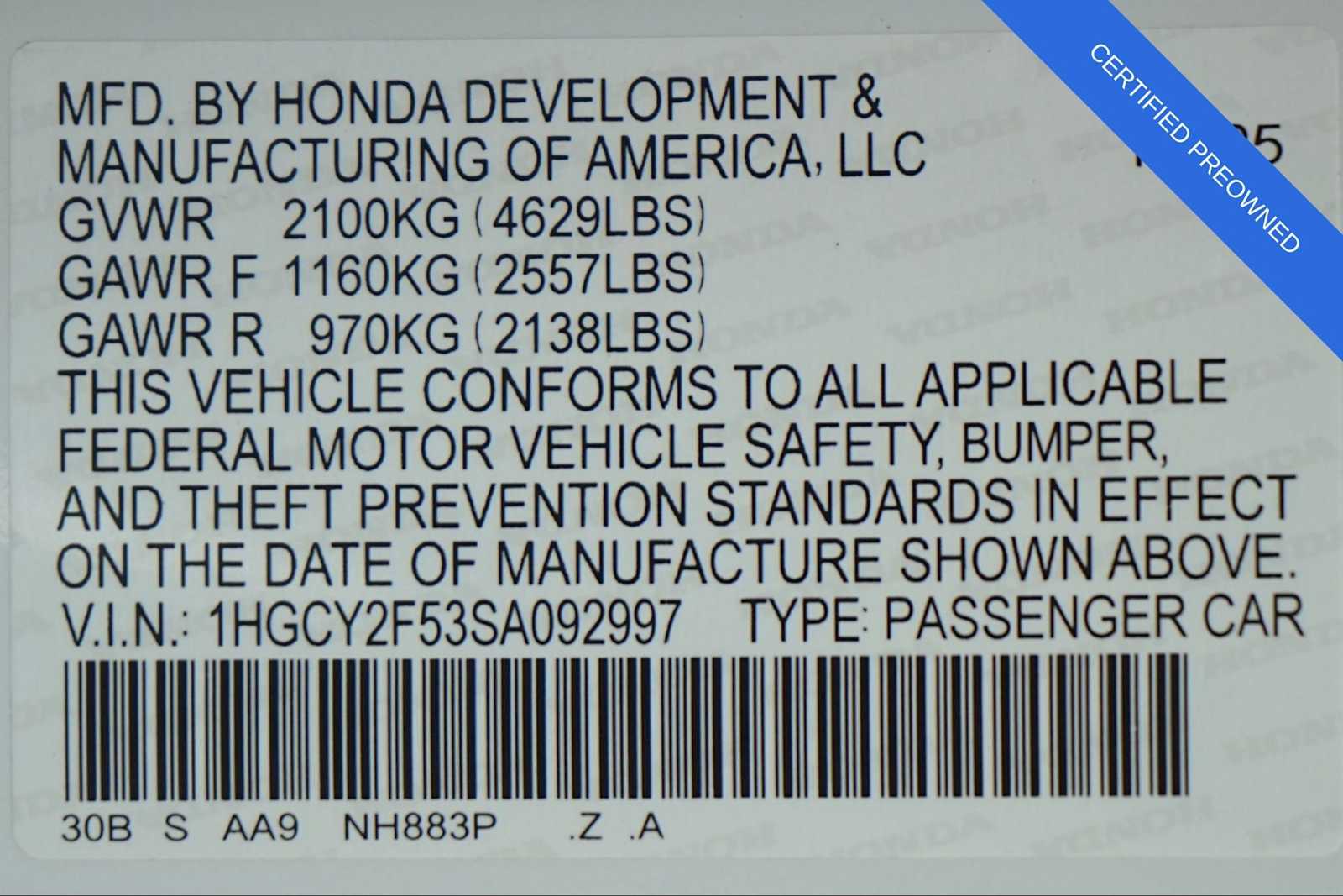 Thumbnail: 2025 Honda Accord - 30