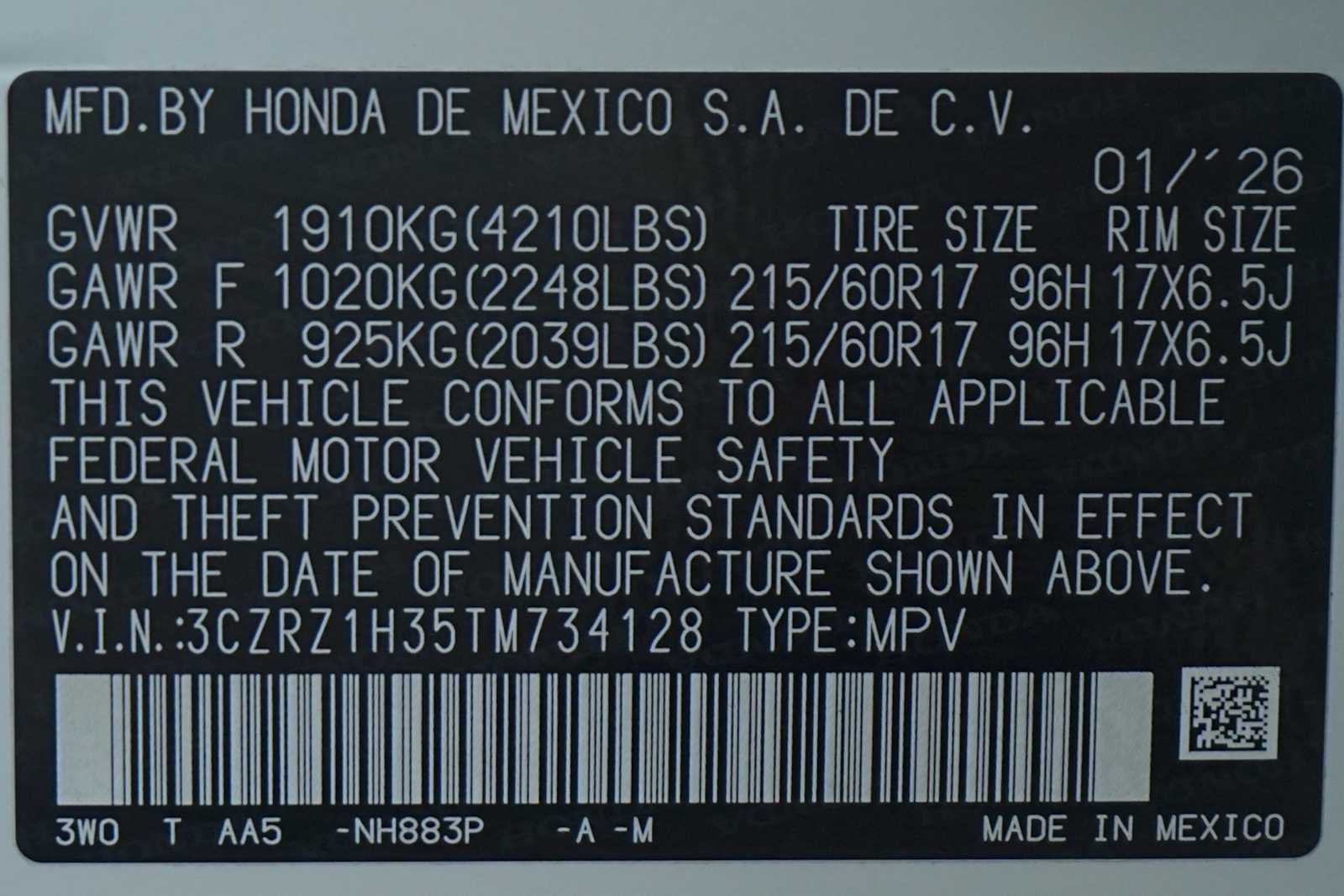 Thumbnail: 2026 Honda HR-V - 21