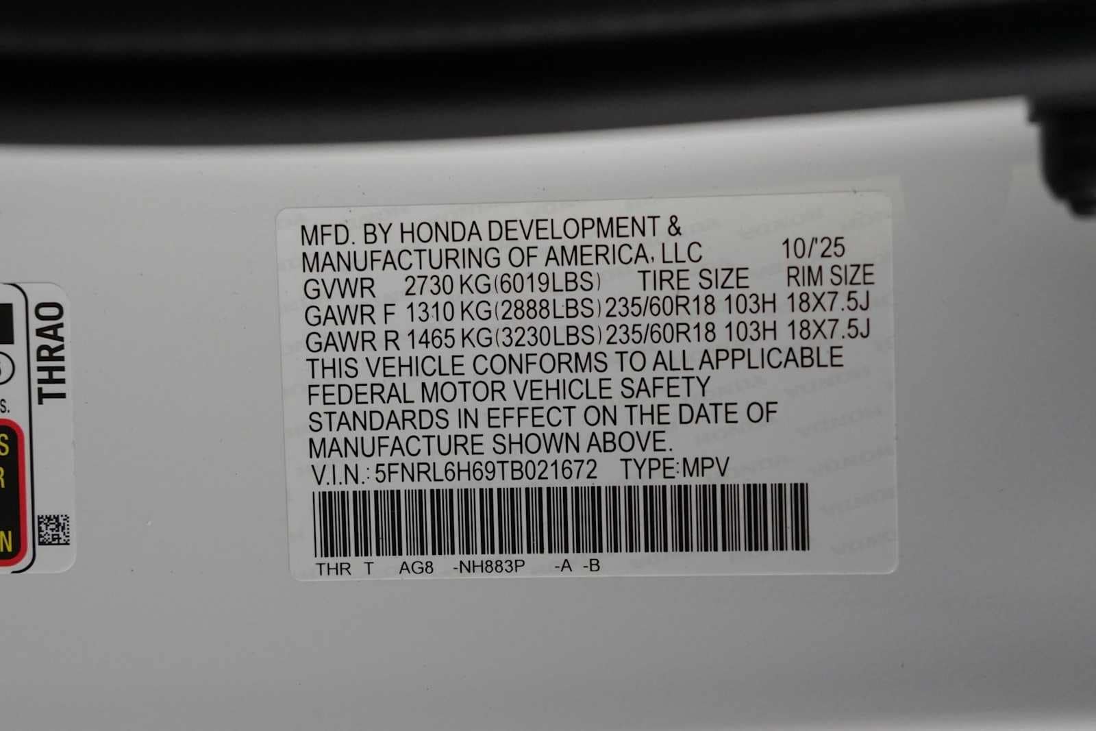 Thumbnail: 2026 Honda Odyssey - 21