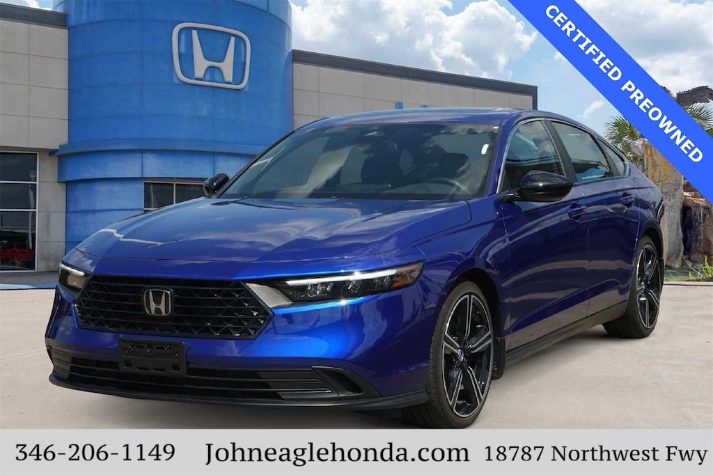 Certified 2025 Honda Accord Hybrid Sport Sedan