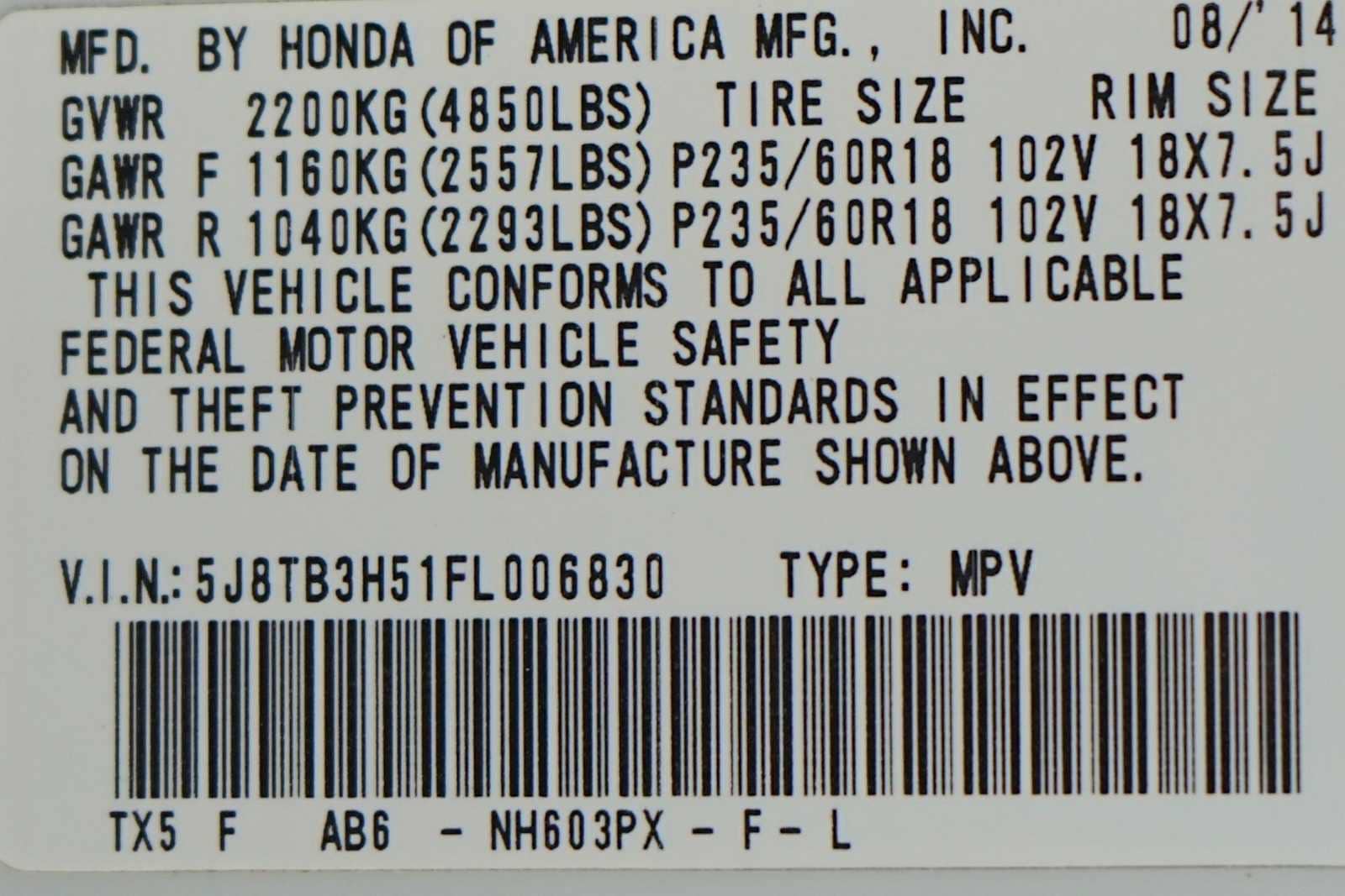 Thumbnail: 2015 Acura RDX - 30