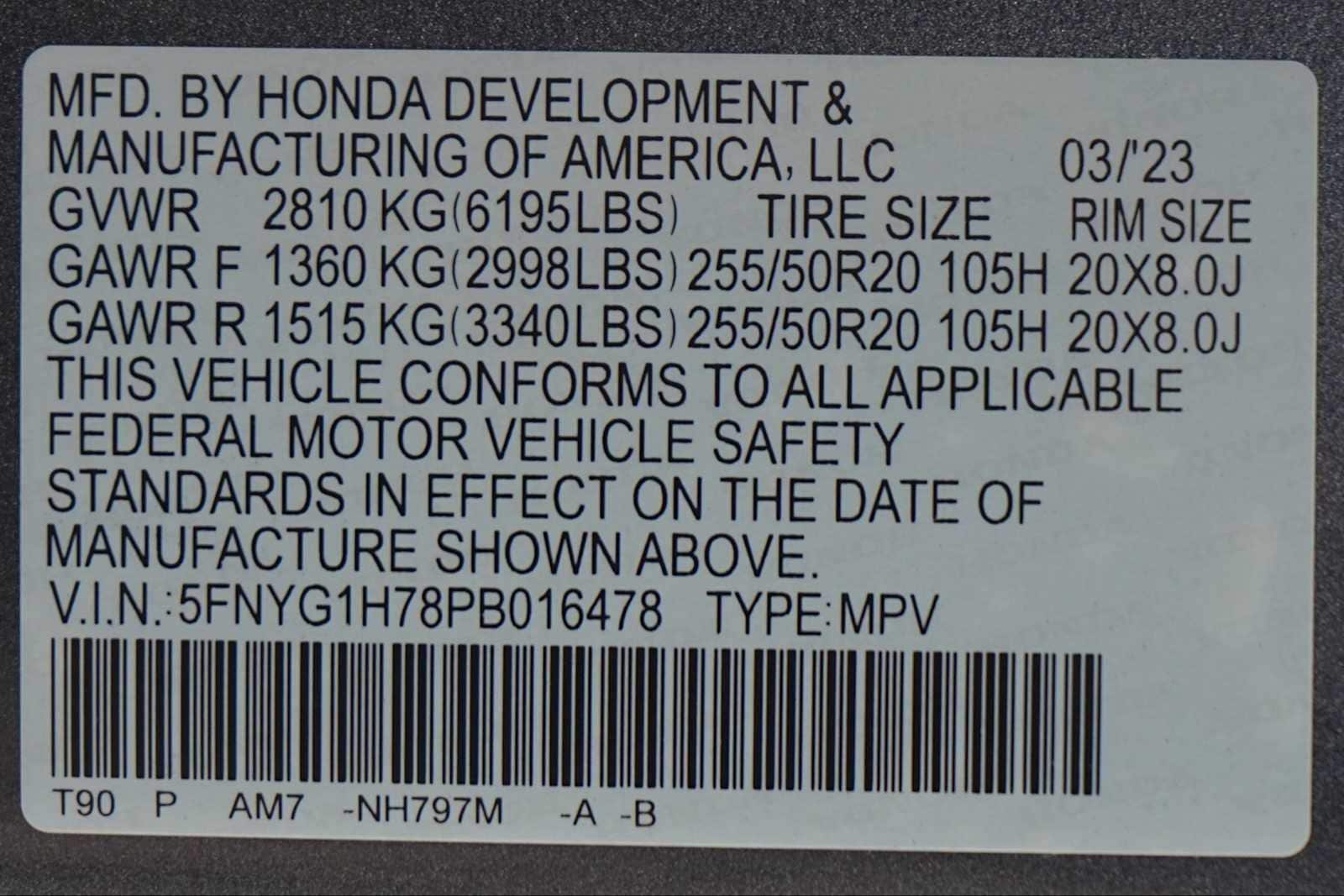 Thumbnail: 2023 Honda Pilot - 30