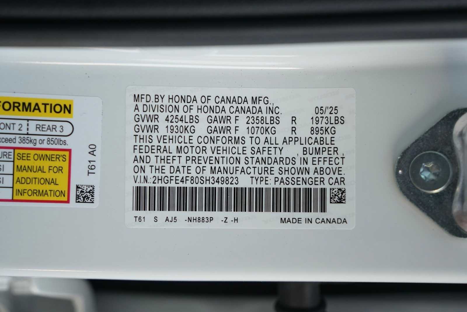 Thumbnail: 2025 Honda Civic - 21