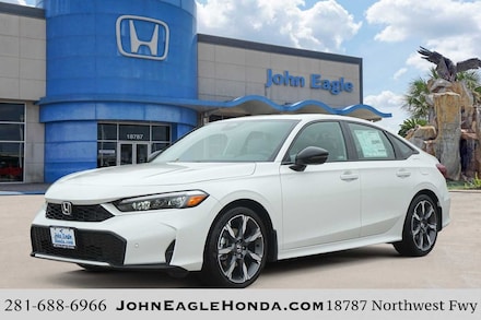 Shop New 2026 Honda Civic Hybrid Sport Touring Sedan For Sale Houston, Texas