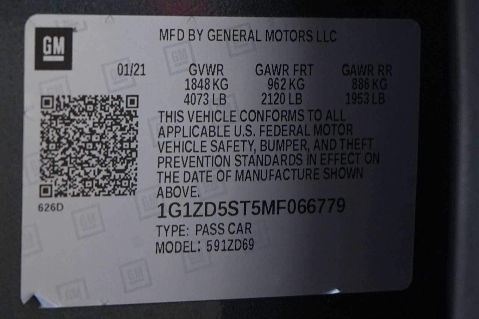 Thumbnail: 2021 Chevrolet Malibu - 30