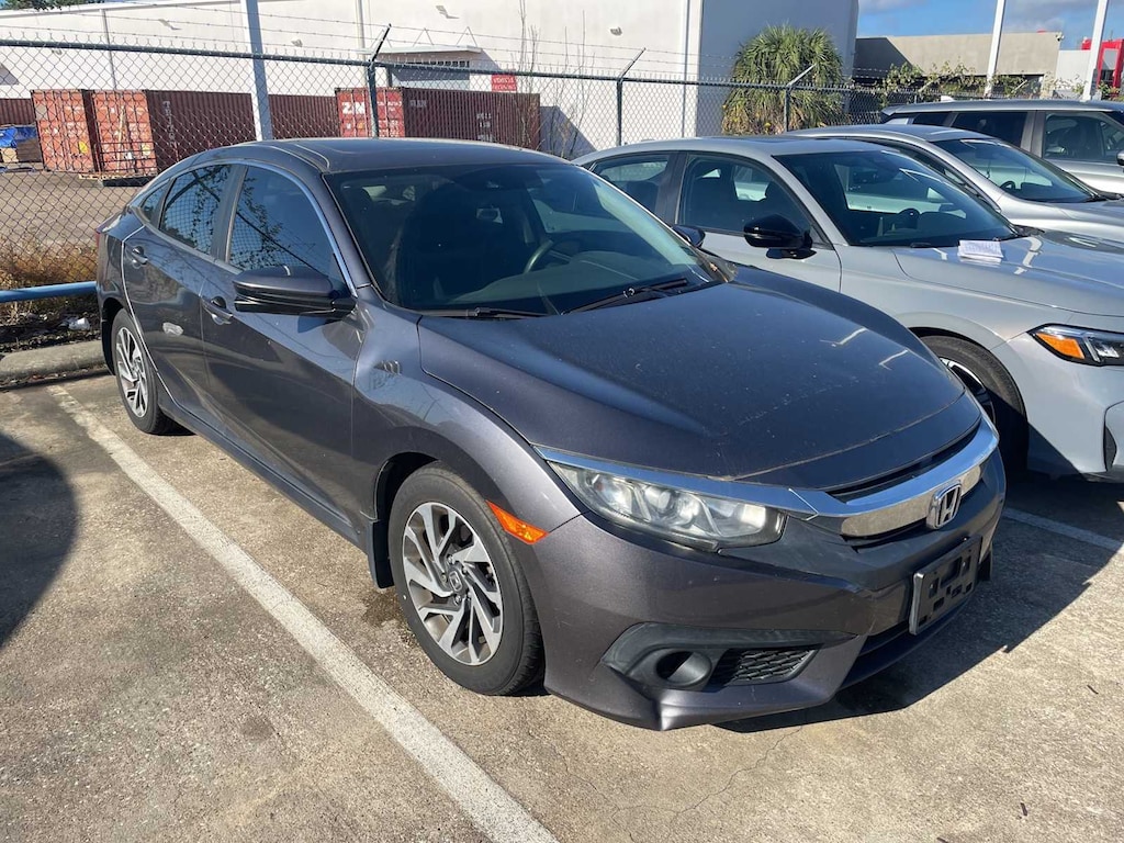 Used 2018 Honda Civic EX w/Honda Sensing Sedan