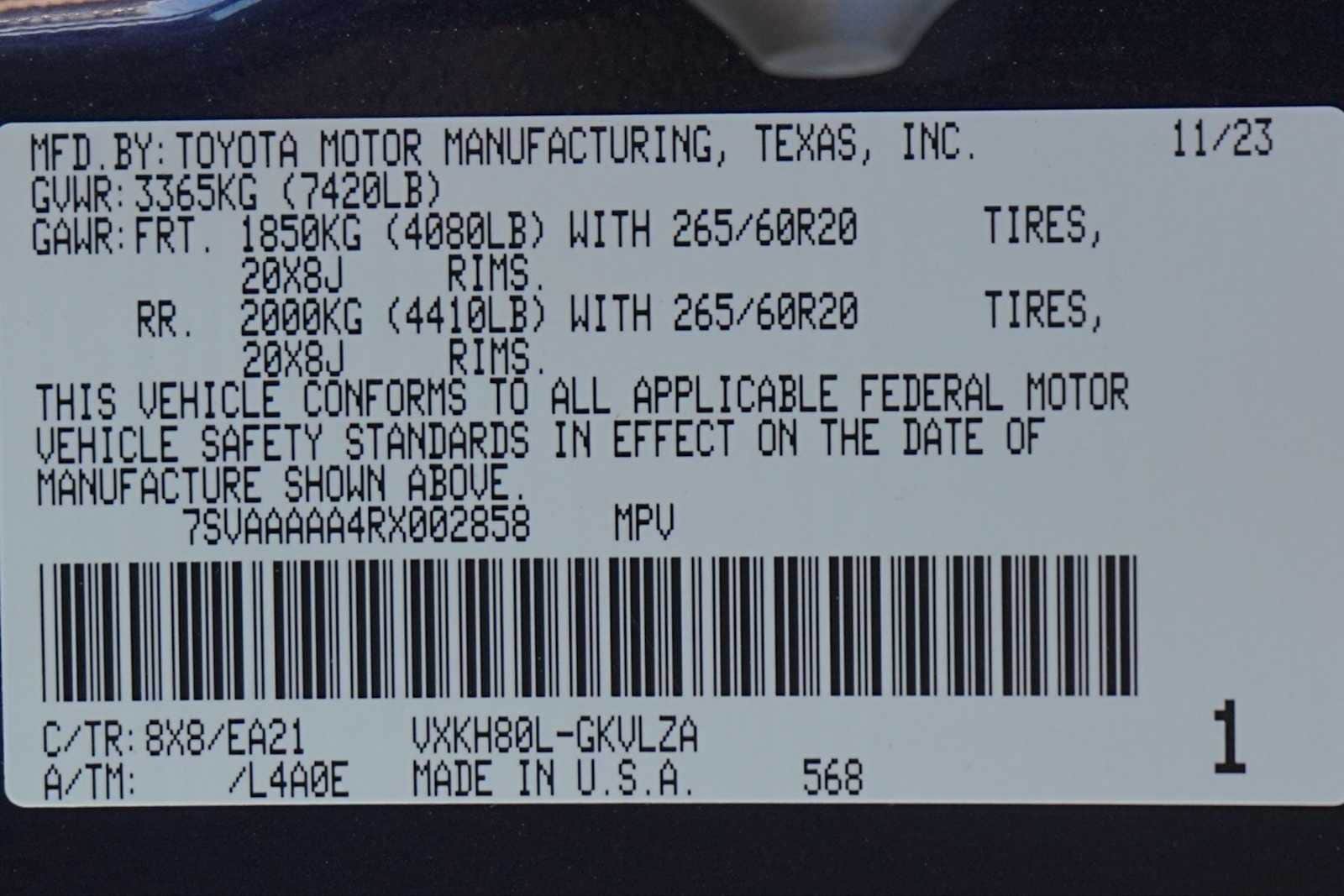 Thumbnail: 2024 Toyota Sequoia - 30