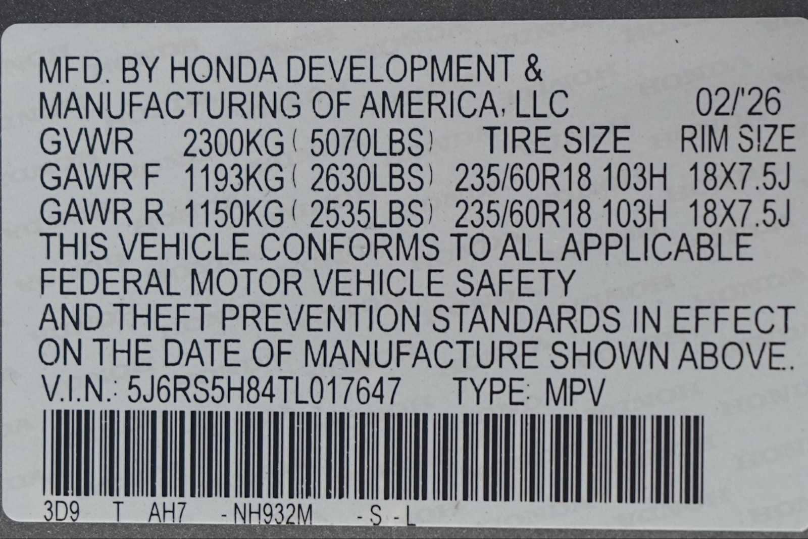 Thumbnail: 2026 Honda CR-V - 21