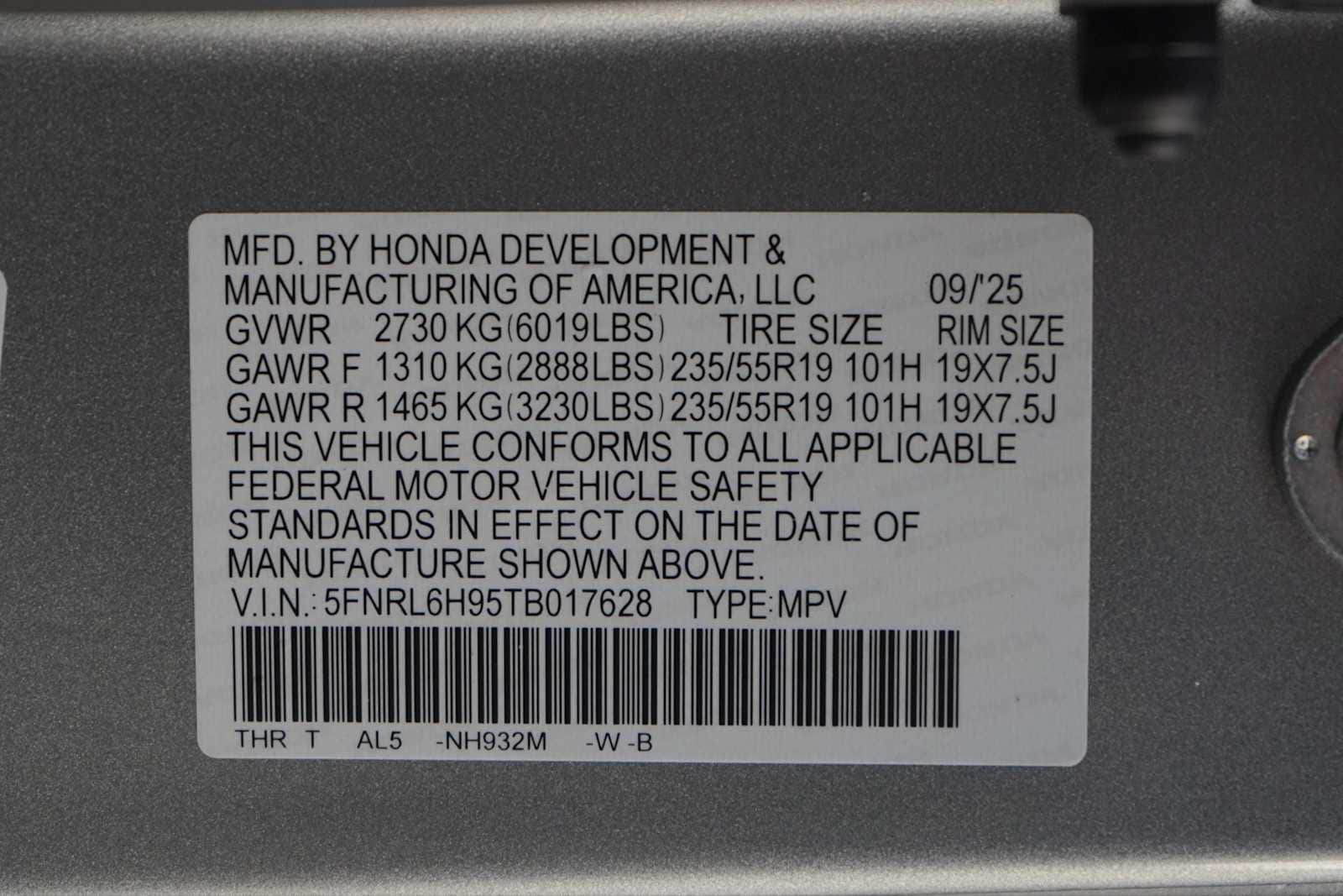 Thumbnail: 2026 Honda Odyssey - 21