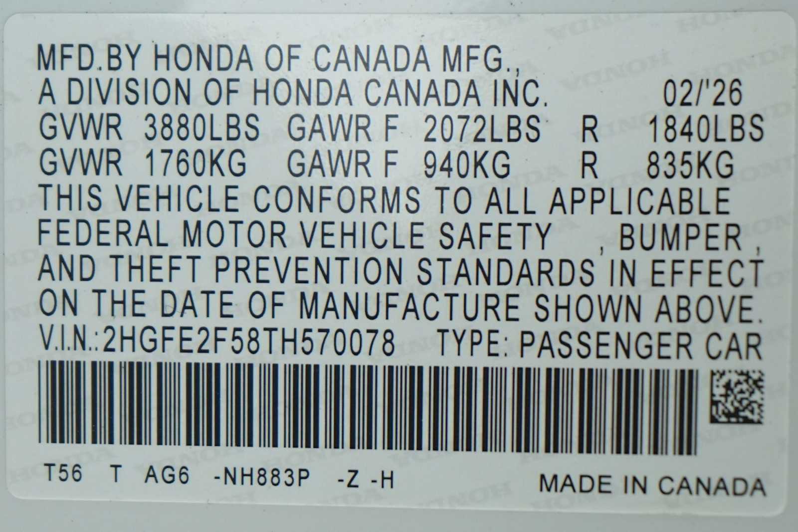 Thumbnail: 2026 Honda Civic - 21