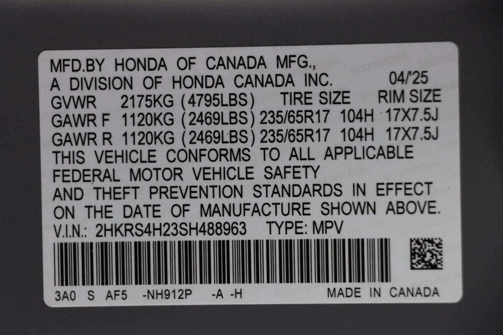 Thumbnail: 2025 Honda CR-V - 21