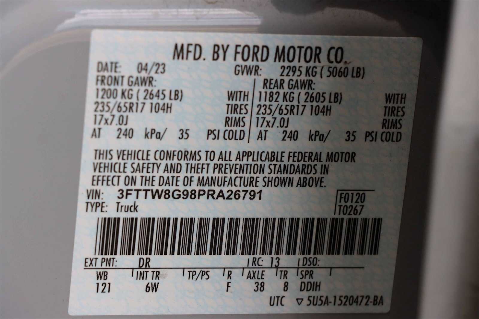 Thumbnail: 2023 Ford Maverick - 27