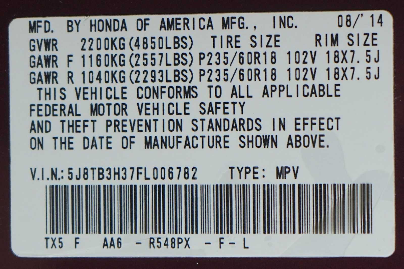 Thumbnail: 2015 Acura RDX - 30
