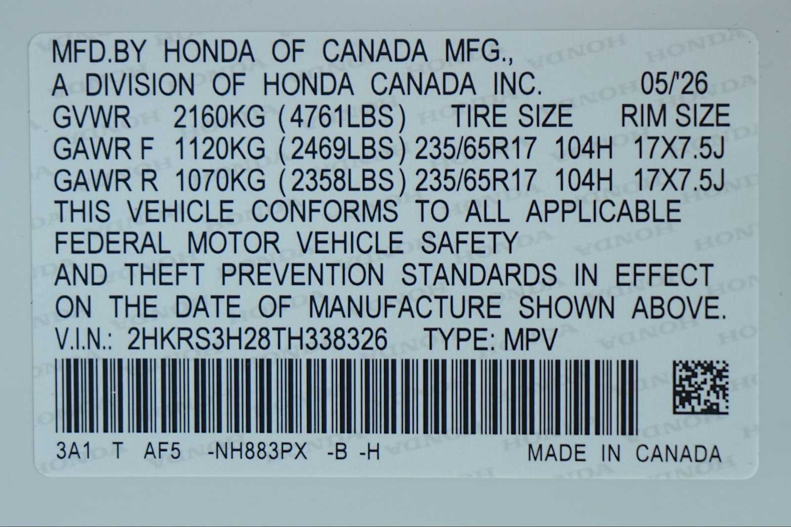 Thumbnail: 2026 Honda CR-V - 21