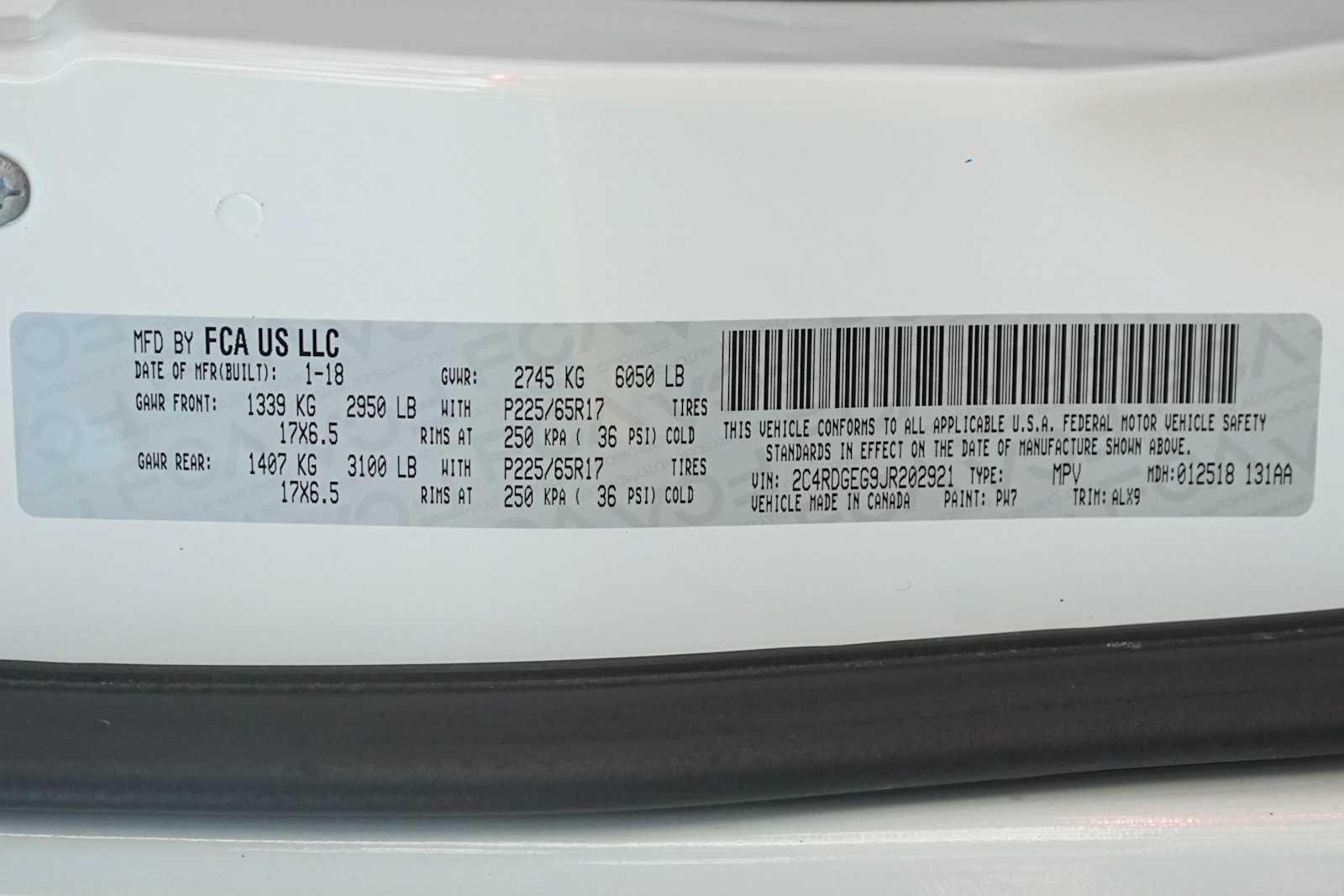 Thumbnail: 2018 Dodge Grand Caravan - 30