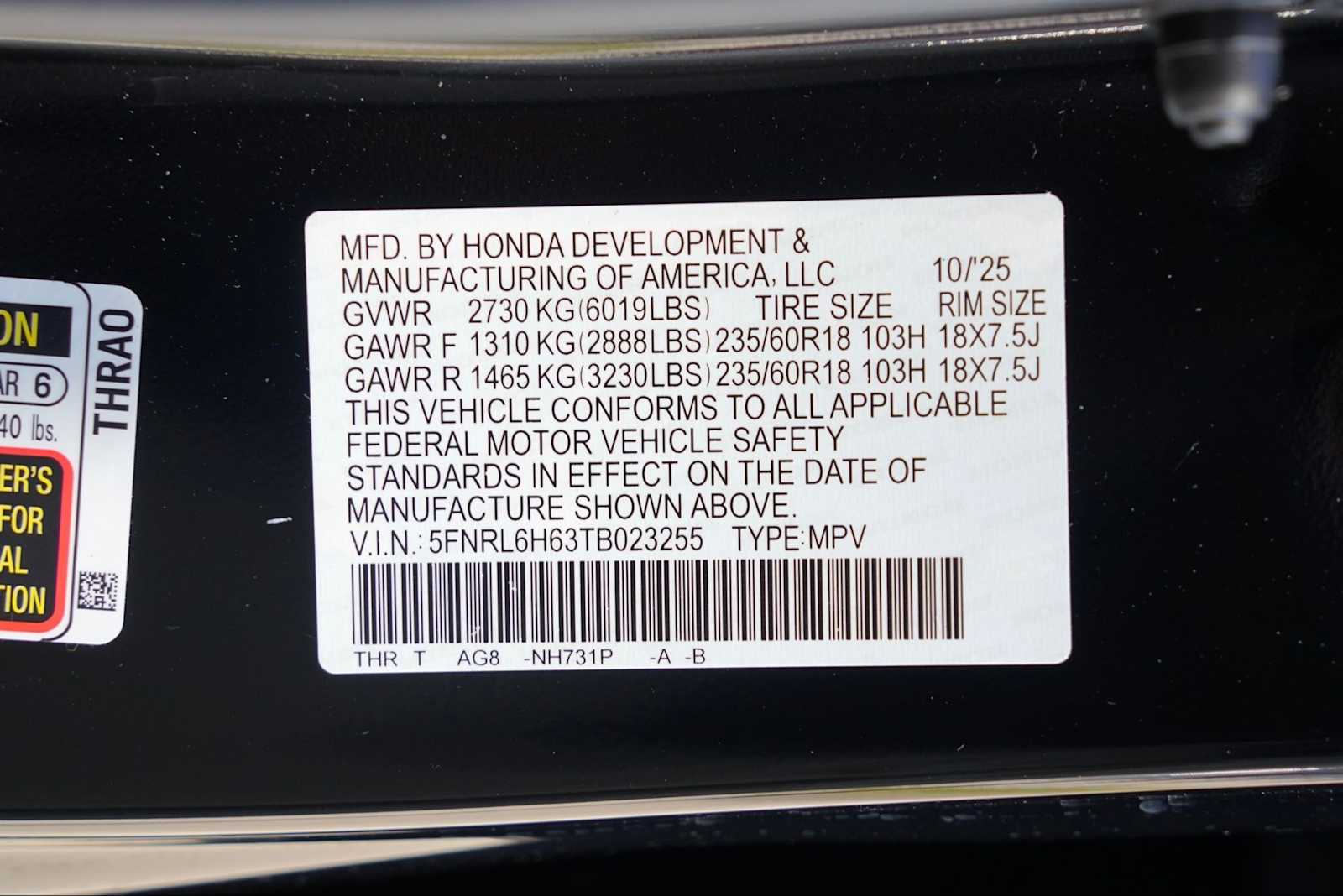 Thumbnail: 2026 Honda Odyssey - 21