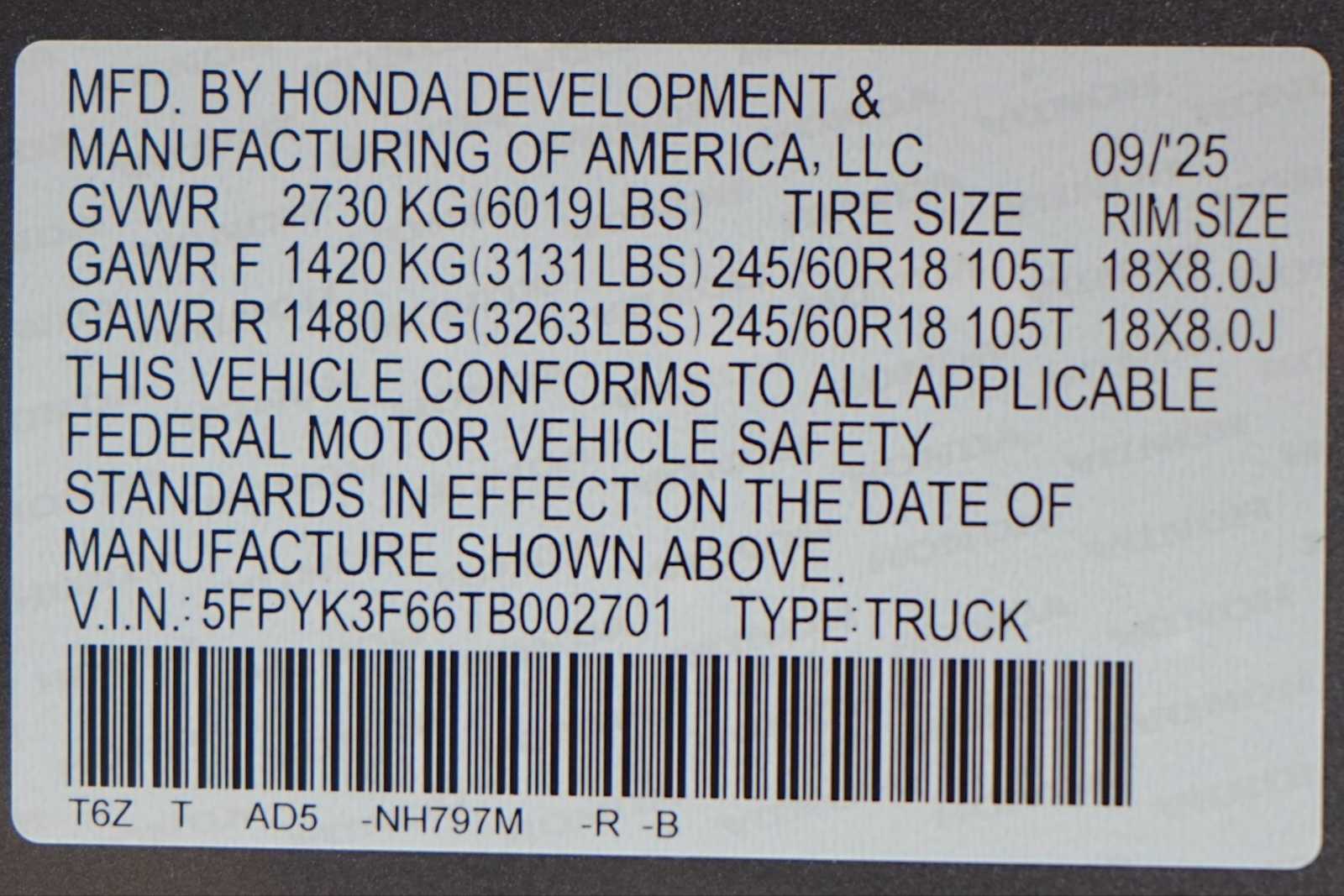 Thumbnail: 2026 Honda Ridgeline - 30