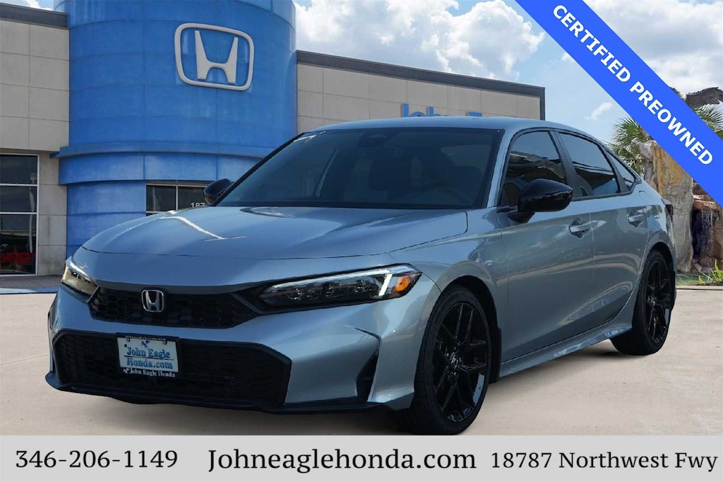 Certified 2025 Honda Civic Sport Sedan