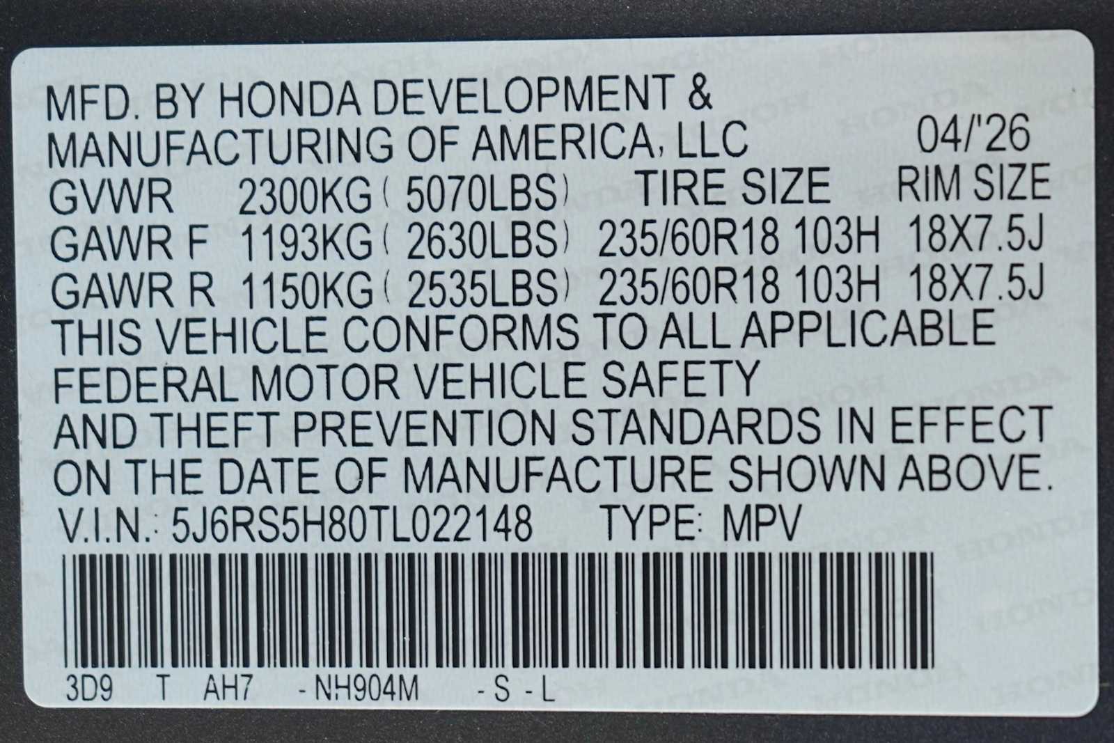 Thumbnail: 2026 Honda CR-V - 21