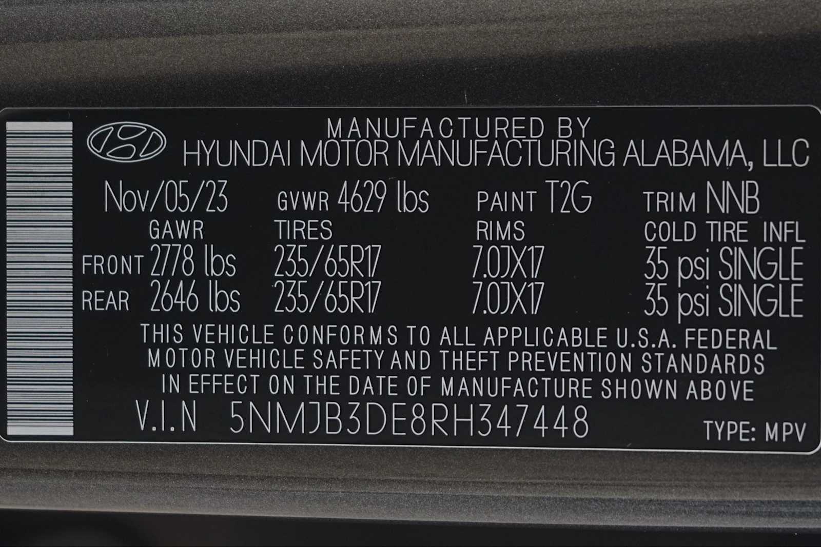 Thumbnail: 2024 Hyundai Tucson - 30