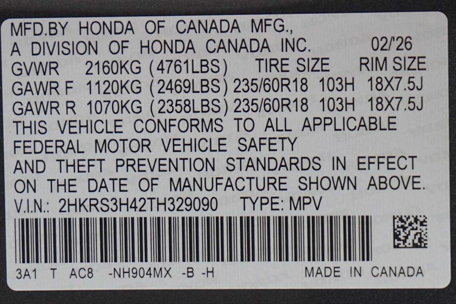 Thumbnail: 2026 Honda CR-V - 21