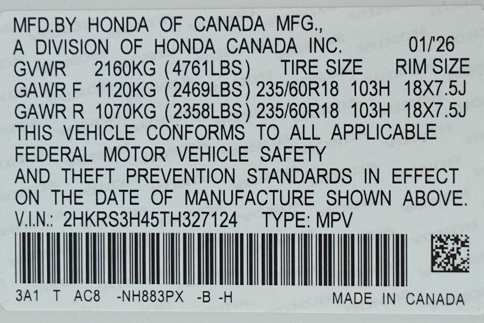 Thumbnail: 2026 Honda CR-V - 21