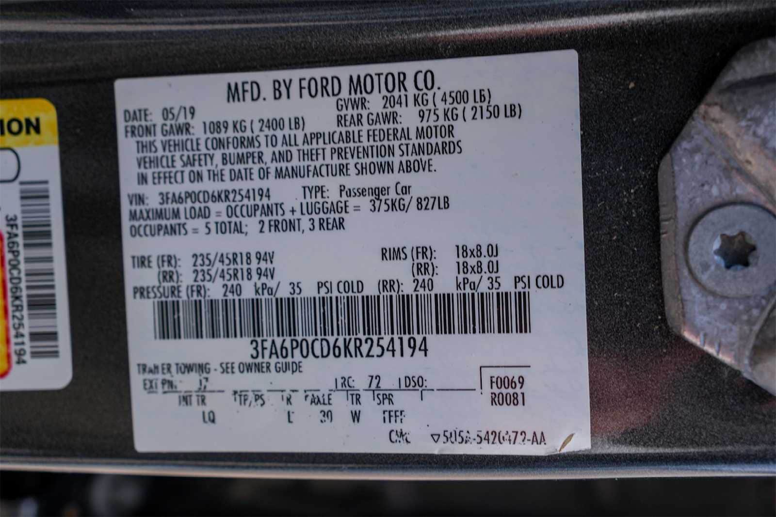 Thumbnail: 2019 Ford Fusion - 30