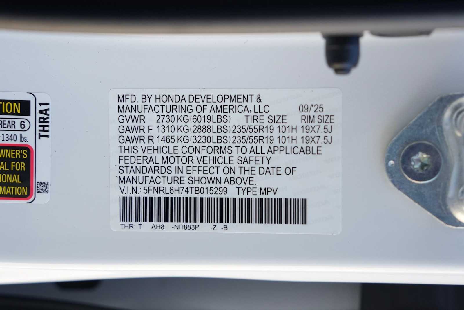 Thumbnail: 2026 Honda Odyssey - 21