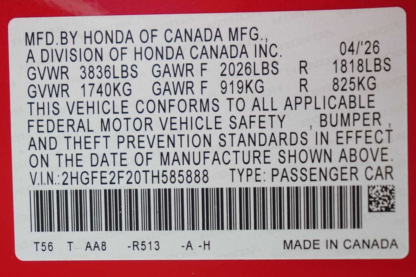 Thumbnail: 2026 Honda Civic - 21