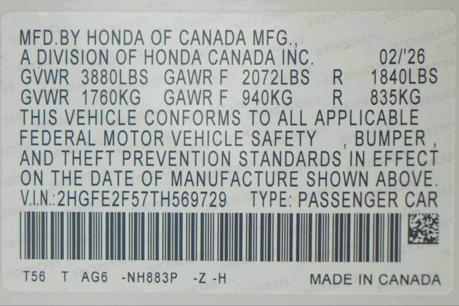 Thumbnail: 2026 Honda Civic - 21