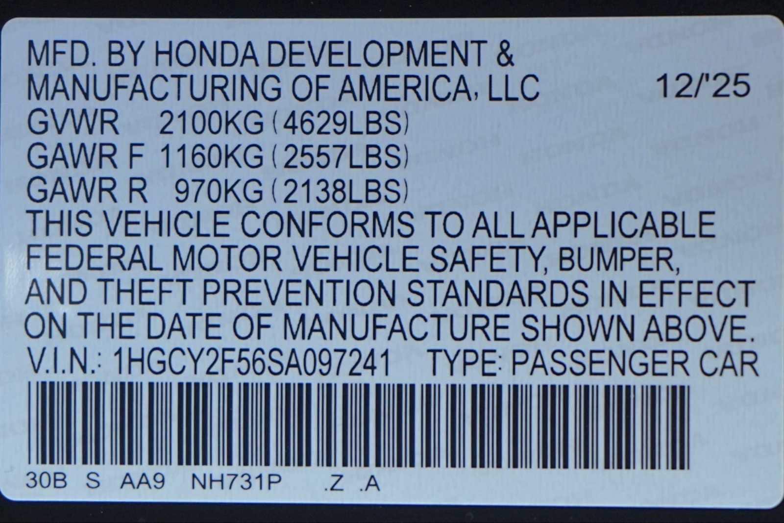 Thumbnail: 2025 Honda Accord - 30