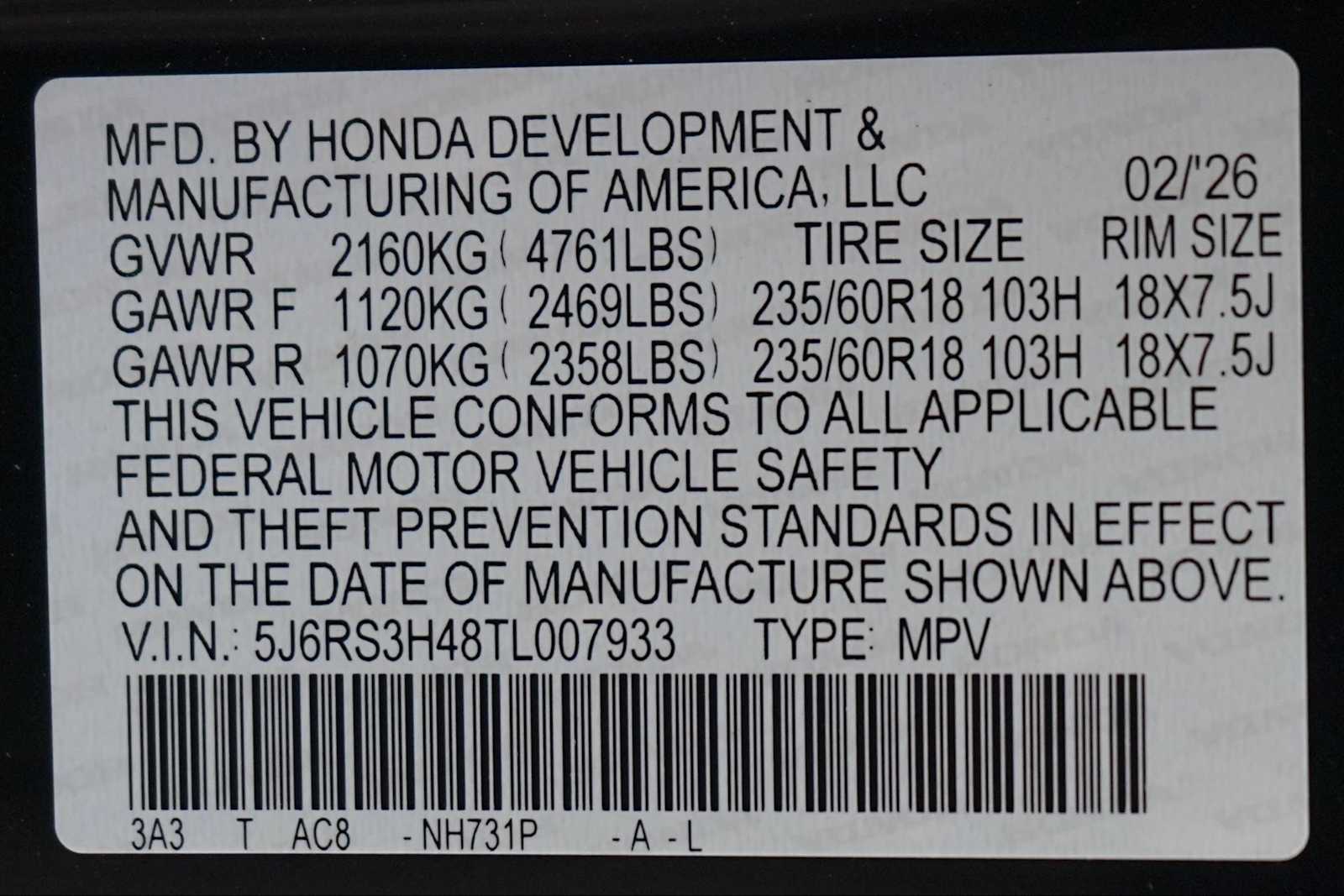 Thumbnail: 2026 Honda CR-V - 21