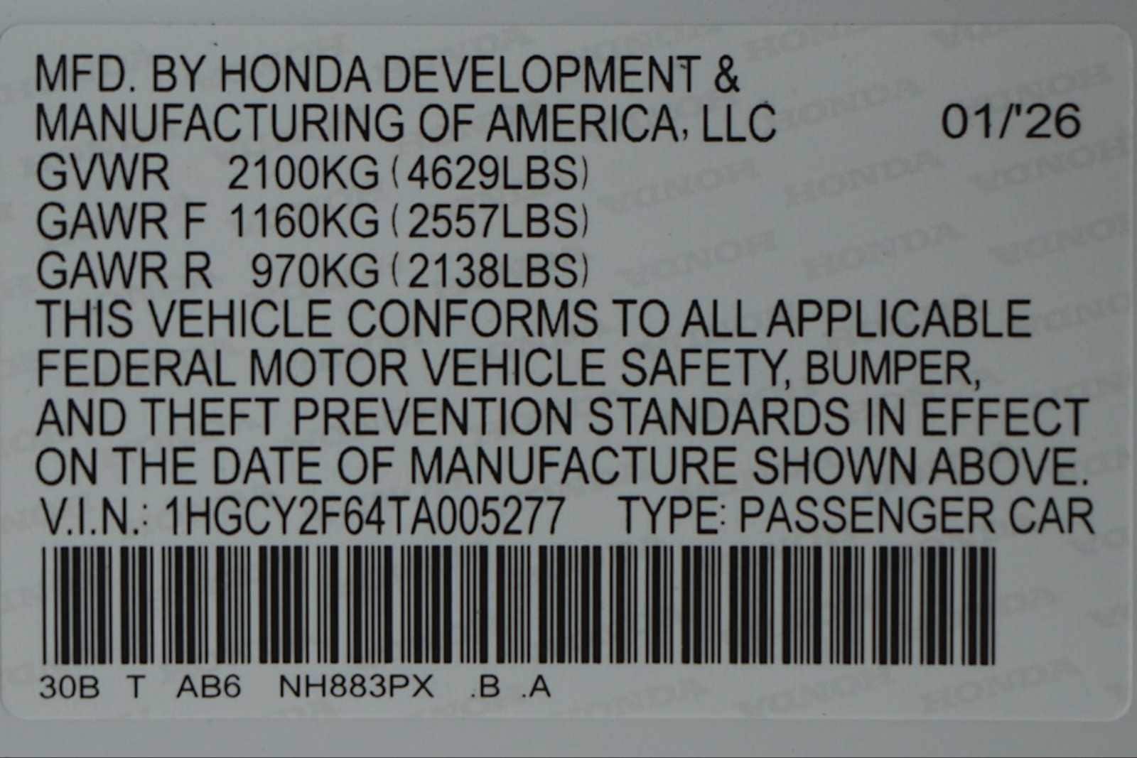 Thumbnail: 2026 Honda Accord - 21